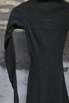Marc Le Bihan 21915 Silk Shrinkage Stretch One-Piece Dress Collection French High-Level Handmade MLB-21915-ACIER PMLB4